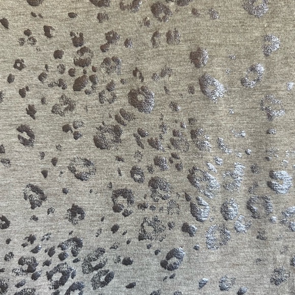 Chico's size 3 XL/16 brown and leopard print stretch fashion comfy tan chic - Picture 5 of 11